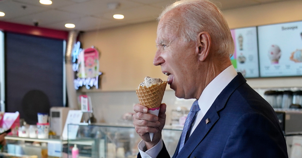 Joe Biden named President of National Ice Cream Day.